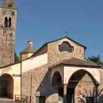 Prelà, romanische Kirche