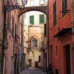 Gasse in San Remo