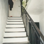 Treppe ins Untergeschoss