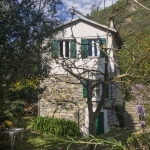 Südseite Haus im März