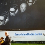 2002 Plakat Deutschlandradio Berlin, Wittenbergplatz - Naleppas Hörspielwerkstatt Foto: Privat / Dannenmann