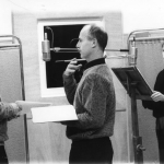 1987 Offene Zweierbeziehung Werner Rehm, Angelica Domröse, Naleppa Foto: Werner Bethsold