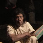 2006 Popol Vuh Aufnahmen in Chiapas, Mexiko Miguel Alemán, Schamane der Lacandonen  Foto: privat