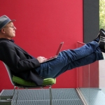 Regisseur bei der Arbeit, Naleppa,  Foto: Karena Lütge